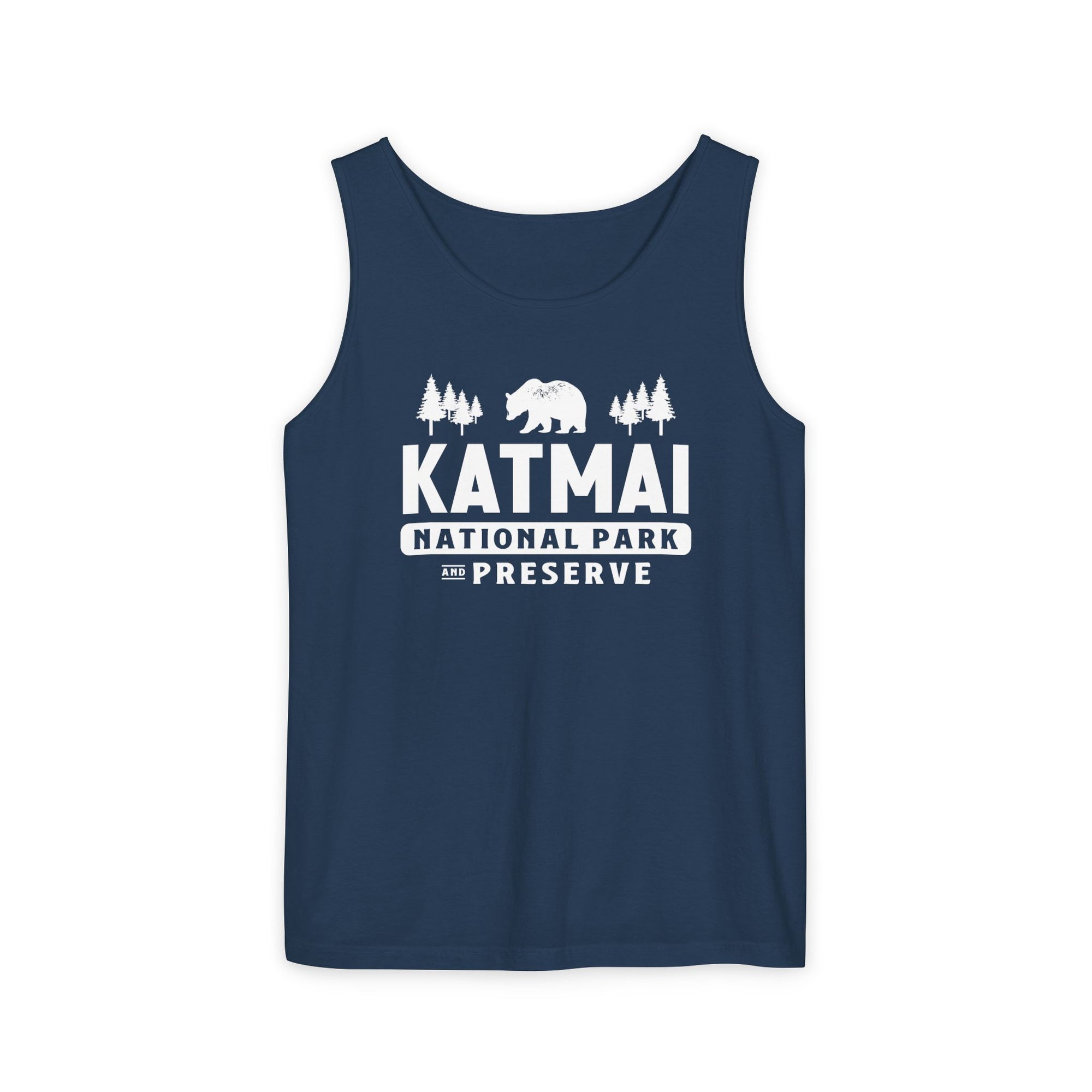 Katmai National Park Alaska Comfort Colors Tank Top