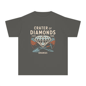 Crater of Diamonds State Park Arkansas Comfort Colors Youth Kids T-Shirt