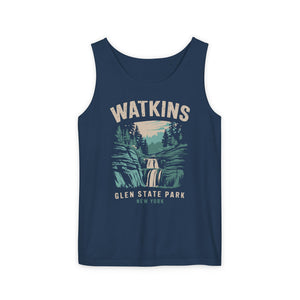 Watkins Glen State Park New York Comfort Colors Tank Top