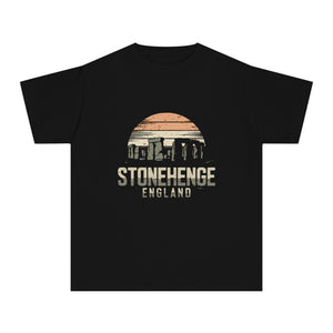 Stonehenge England Comfort Colors Youth Kids T-Shirt