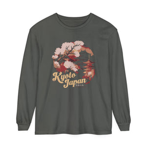 Kyoto Japan Comfort Colors Unisex Long Sleeve T-Shirt