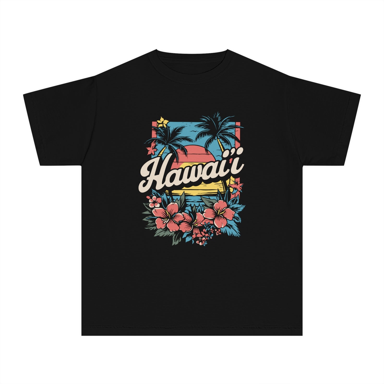 Hawaii Comfort Colors Youth Kids T-Shirt