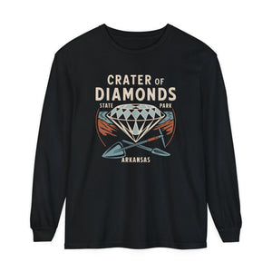 Crater of Diamonds State Park Arkansas Comfort Colors Unisex Long Sleeve T-Shirt