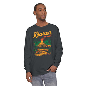 Kīlauea Hawaii Comfort Colors Unisex Long Sleeve T-Shirt