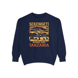 Serengeti Tanzania Comfort Colors Unisex Sweatshirt