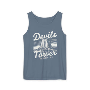 Devils Tower Wyoming Comfort Colors Tank Top