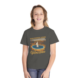 Grand Prismatic Spring Yellowstone Comfort Colors Youth Kids T-Shirt