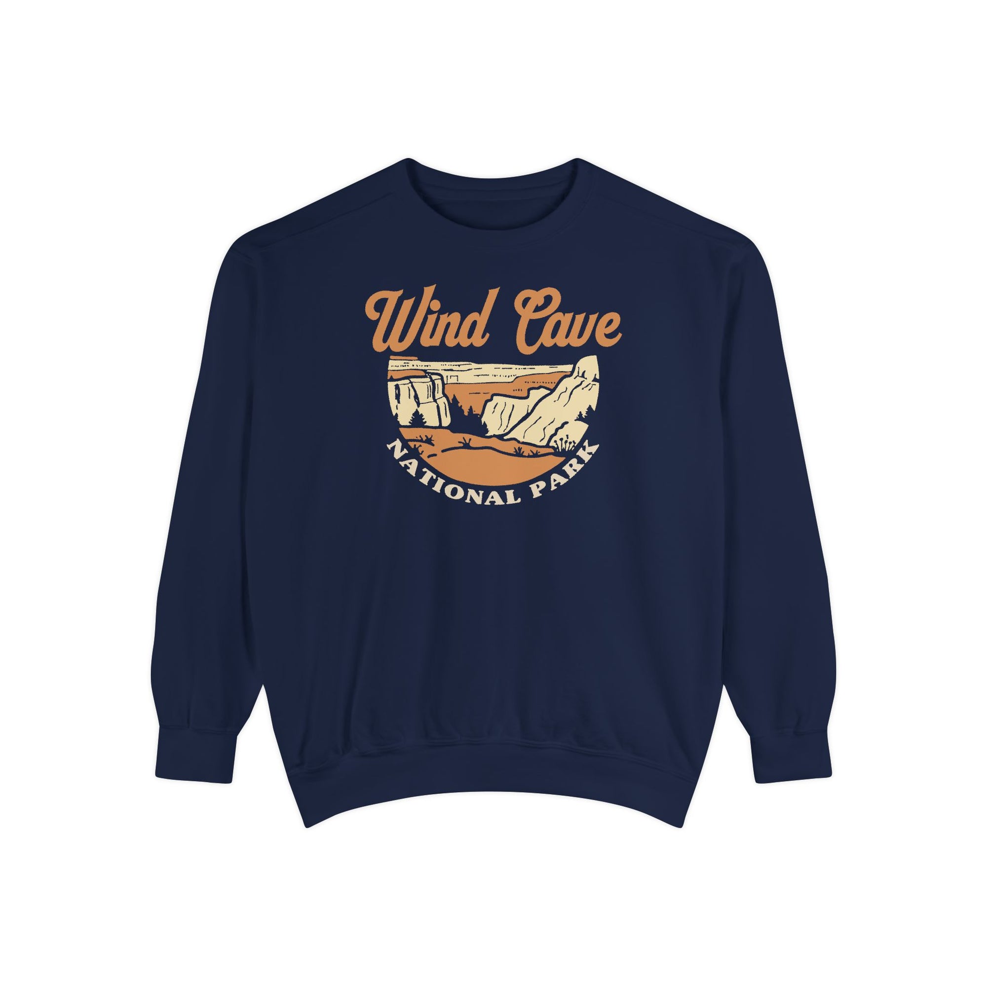 Wind Cave National Park South Dakota Comfort Colors Unisex Sweatshirt