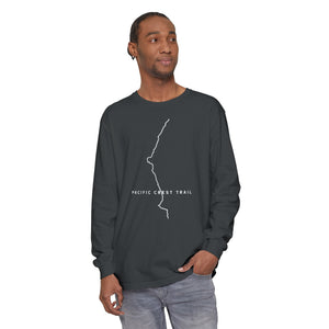 Pacific Crest Trail Comfort Colors Unisex Long Sleeve T-Shirt