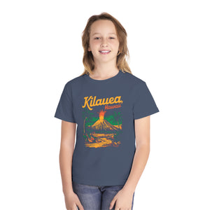 Kīlauea Hawaii Comfort Colors Youth Kids T-Shirt