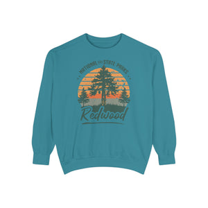 Redwood National Park California Comfort Colors Unisex Sweatshirt