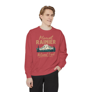 Mount Rainier National Park Washington Comfort Colors Unisex Sweatshirt