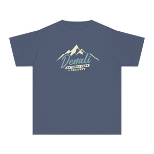 Denali National Park Alaska Comfort Colors Youth Kids T-Shirt