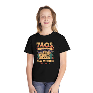 Taos New Mexico Comfort Colors Youth Kids T-Shirt
