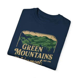 Green Mountains Vermont Comfort Colors Unisex T-Shirt