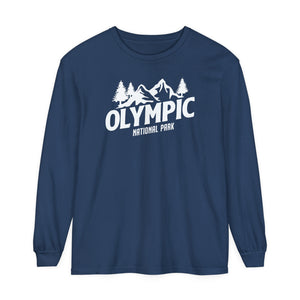 Olympic National Park Washington Comfort Colors Unisex Long Sleeve T-Shirt