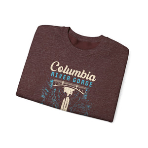Columbia River Gorge Oregon Washington Gildan Unisex Crewneck Sweatshirt