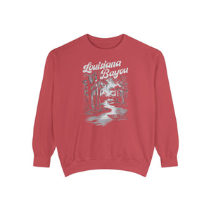 Louisiana Bayou Comfort Colors Unisex Sweatshirt
