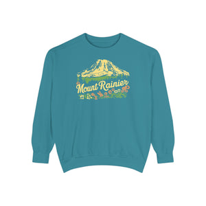 Mount Rainier Washington Comfort Colors Unisex Sweatshirt