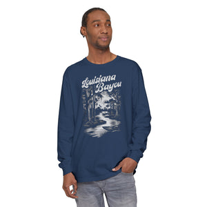 Louisiana Bayou Comfort Colors Unisex Long Sleeve T-Shirt