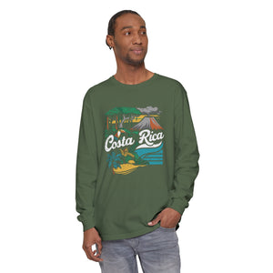 Costa Rica Comfort Colors Unisex Long Sleeve T-Shirt