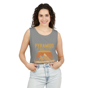 Pyramids of Giza Egypt Comfort Colors Tank Top