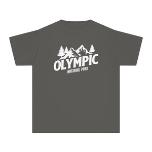 Olympic National Park Washington Comfort Colors Youth Kids T-Shirt