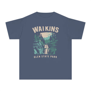 Watkins Glen State Park New York Comfort Colors Youth Kids T-Shirt