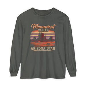Monument Valley Arizona Utah Comfort Colors Unisex Long Sleeve T-Shirt