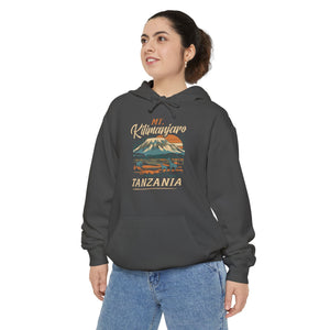 Mount Kilimanjaro Tanzania Comfort Colors Unisex Hoodie