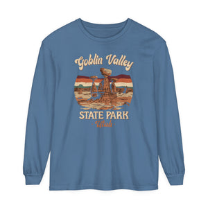 Goblin Valley State Park Utah Comfort Colors Unisex Long Sleeve T-Shirt