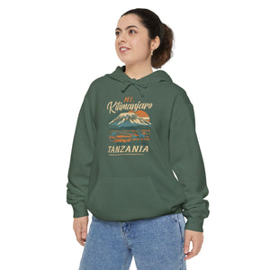 Mount Kilimanjaro Tanzania Comfort Colors Unisex Hoodie