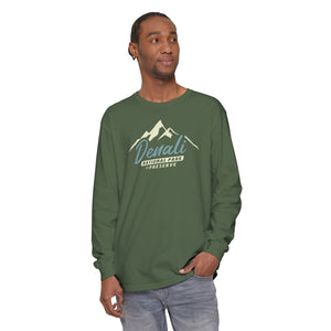 Denali National Park Alaska Comfort Colors Unisex Long Sleeve T-Shirt