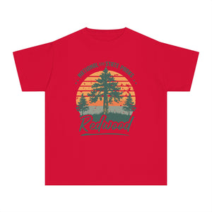 Redwood National Park California Comfort Colors Youth Kids T-Shirt