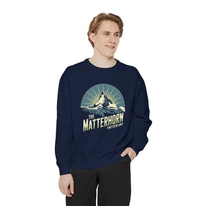 Matterhorn Switzerland Comfort Colors Unisex Sweatshirt