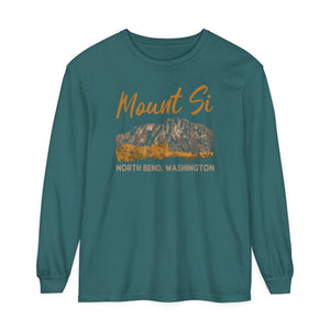 Mount Si Washington Comfort Colors Unisex Long Sleeve T-Shirt