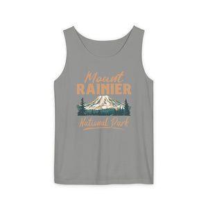 Mount Rainier National Park Washington Comfort Colors Tank Top