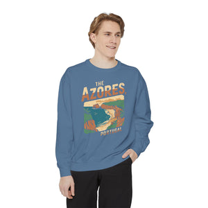 The Azores Portugal Comfort Colors Unisex Sweatshirt
