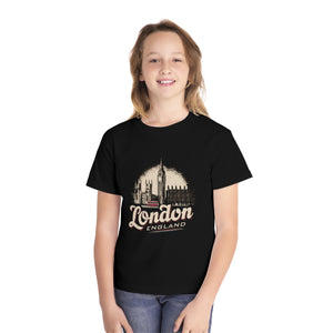 London United Kingdom Comfort Colors Youth Kids T-Shirt