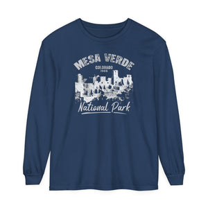 Mesa Verde National Park Colorado Comfort Colors Unisex Long Sleeve T-Shirt