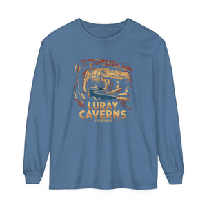 Luray Caverns Virginia Comfort Colors Unisex Long Sleeve T-Shirt