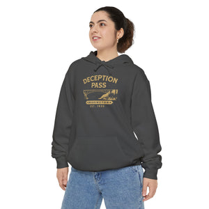 Deception Pass Washington Comfort Colors Unisex Hoodie