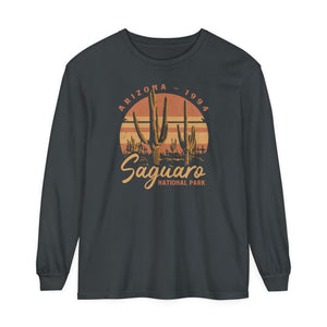 Saguaro National Park Arizona Comfort Colors Unisex Long Sleeve T-Shirt