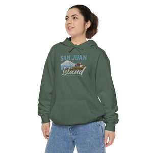 San Juan Island Washington Comfort Colors Unisex Hoodie