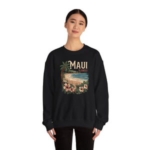 Maui Hawaii Gildan Unisex Crewneck Sweatshirt