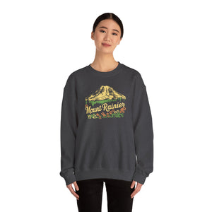 Mount Rainier Washington Gildan Unisex Crewneck Sweatshirt