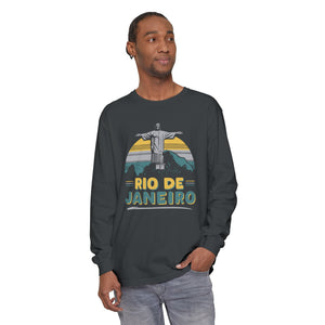 Rio de Janeiro Brazil Comfort Colors Unisex Long Sleeve T-Shirt