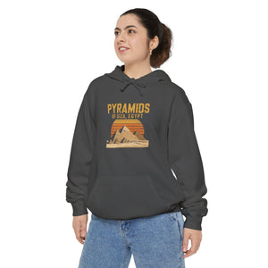Pyramids of Giza Egypt Comfort Colors Unisex Hoodie