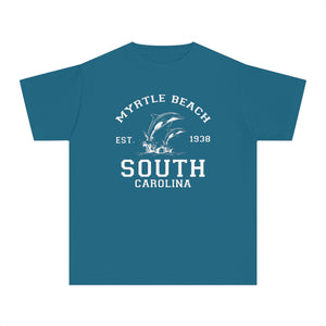 Myrtle Beach South Carolina Comfort Colors Youth Kids T-Shirt