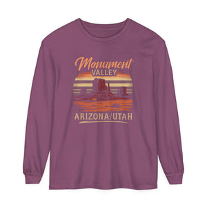 Monument Valley Arizona Utah Comfort Colors Unisex Long Sleeve T-Shirt
